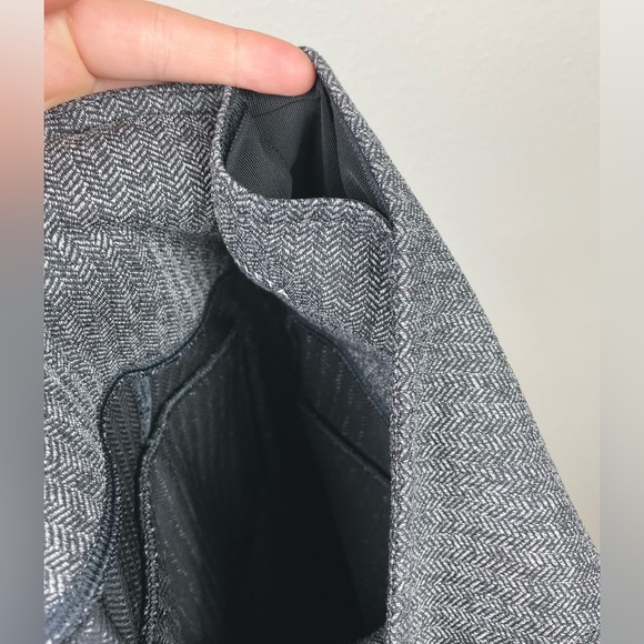 Athleta Women's Small Delancey Herringbone Tight High Rise Zip Pocket Leggings - Picture 13 of 16